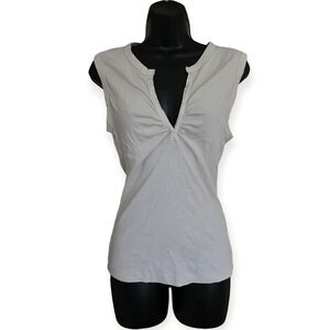 ❤️Rebecca Beeson Cream Sleeveless Top☆